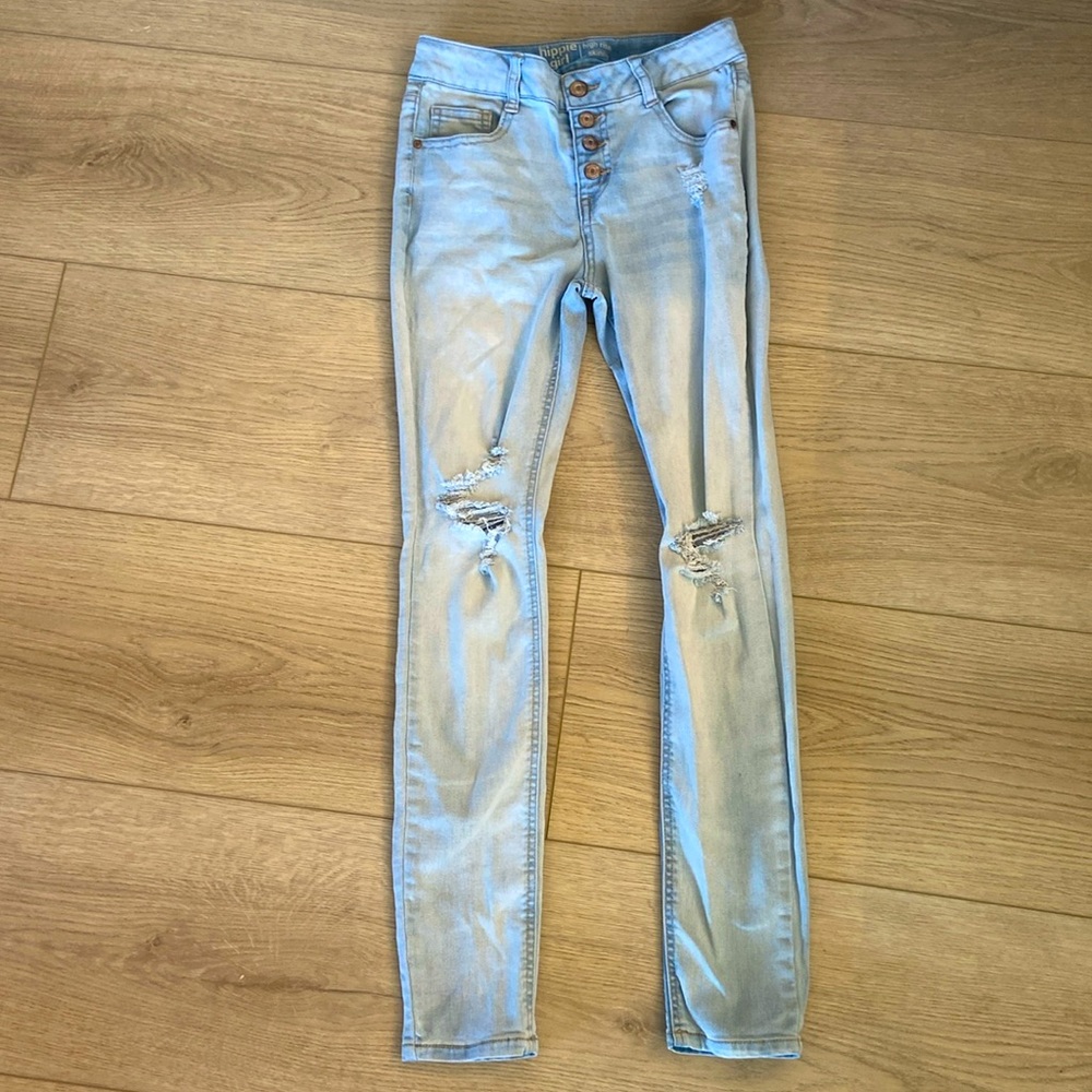 Hippie Girl Skinny high rise jeans (girls)